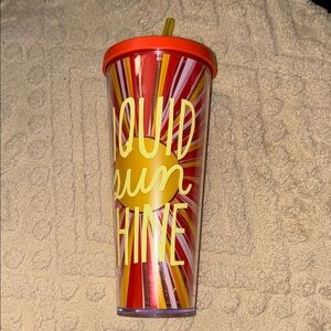 Starbucks Colorful Liquid Sunshine Tumbler with Straw